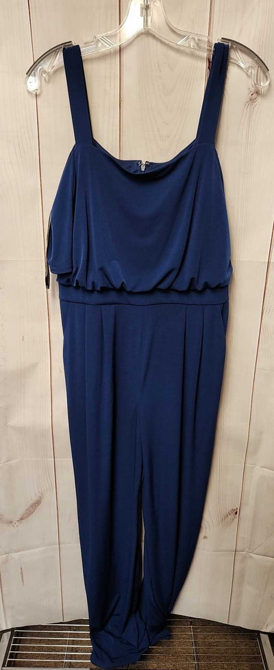 Vince Camuto Women's Size 8 Blue Jumpsuit