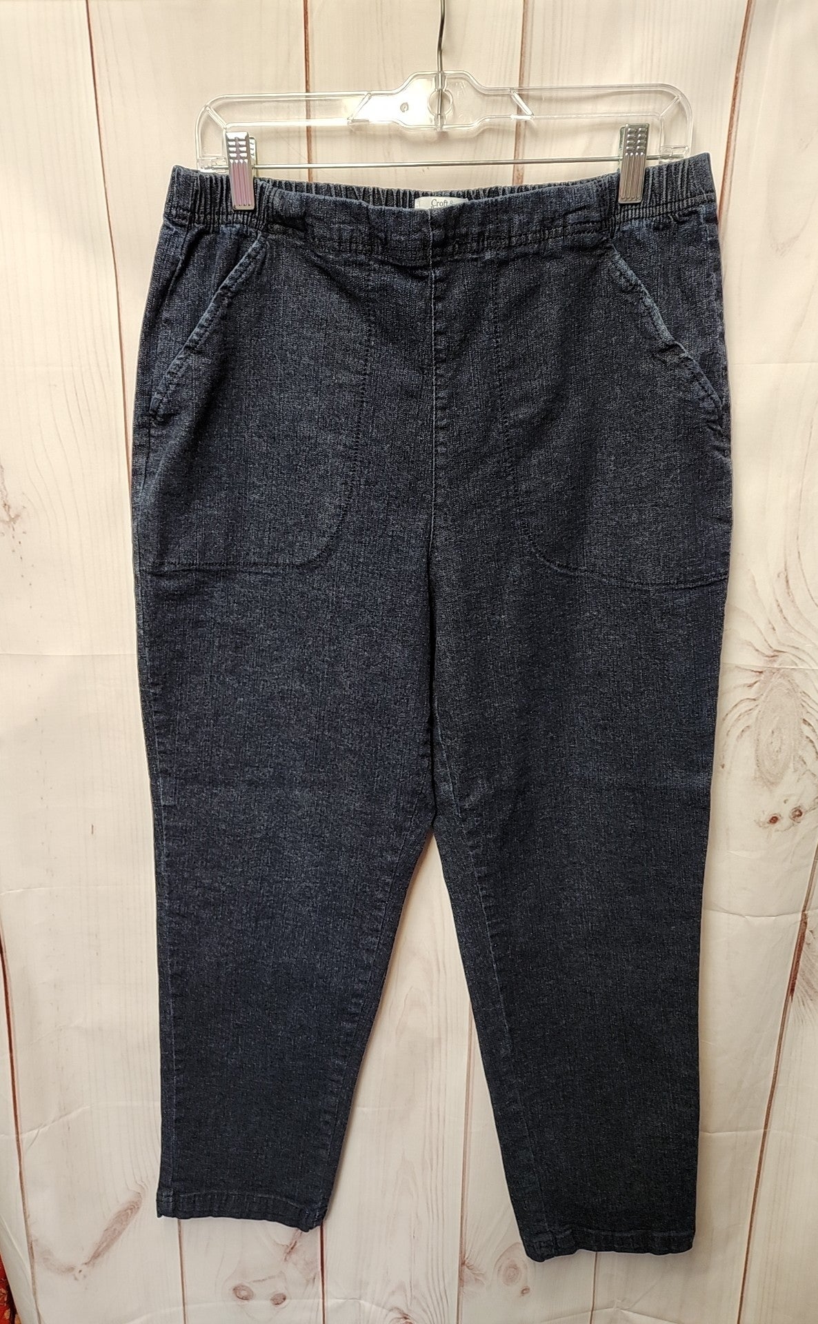 Croft & Barrow Women's Size L Blue Jeans