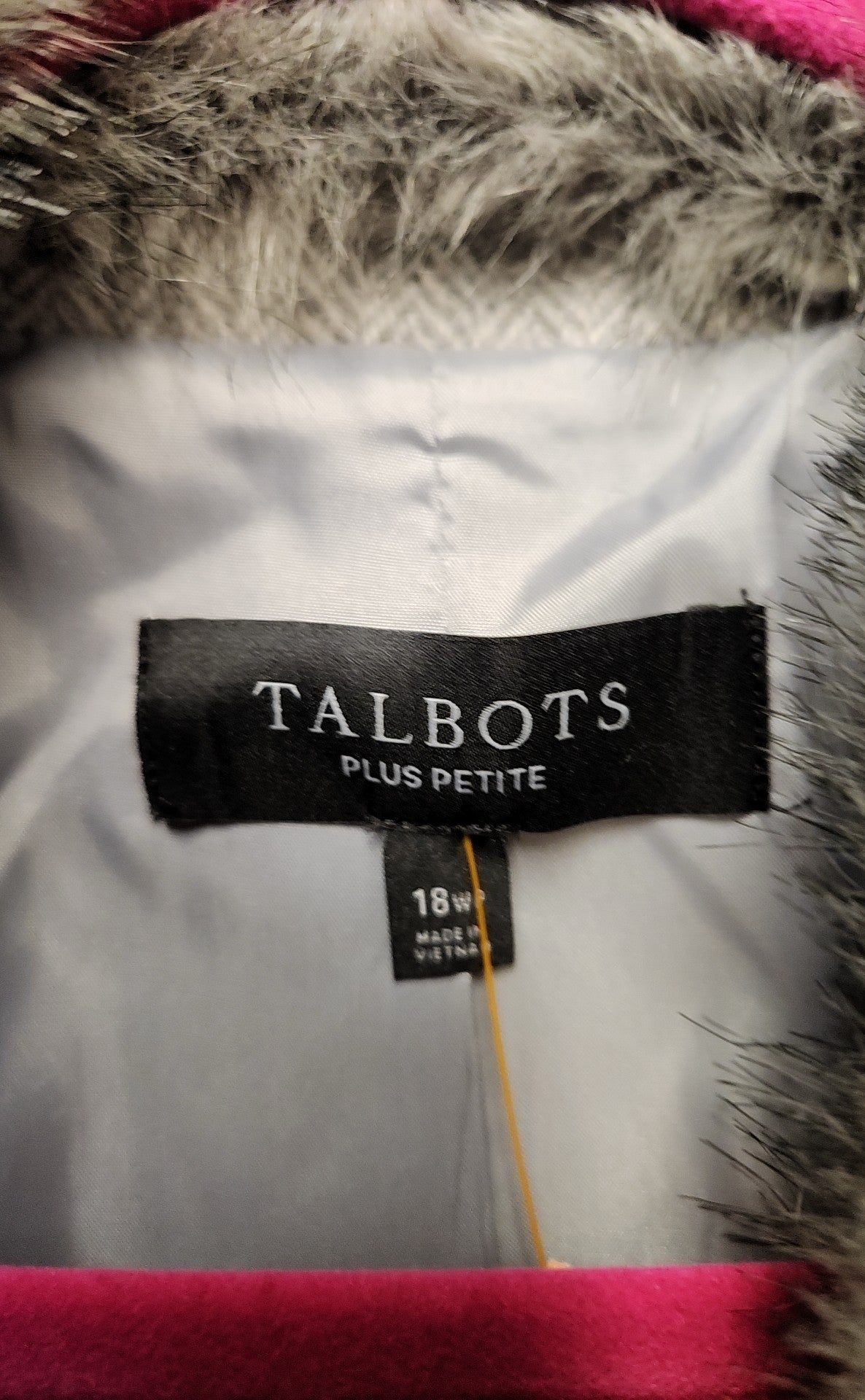 Talbots Women's Size 18 Petite Gray Jacket