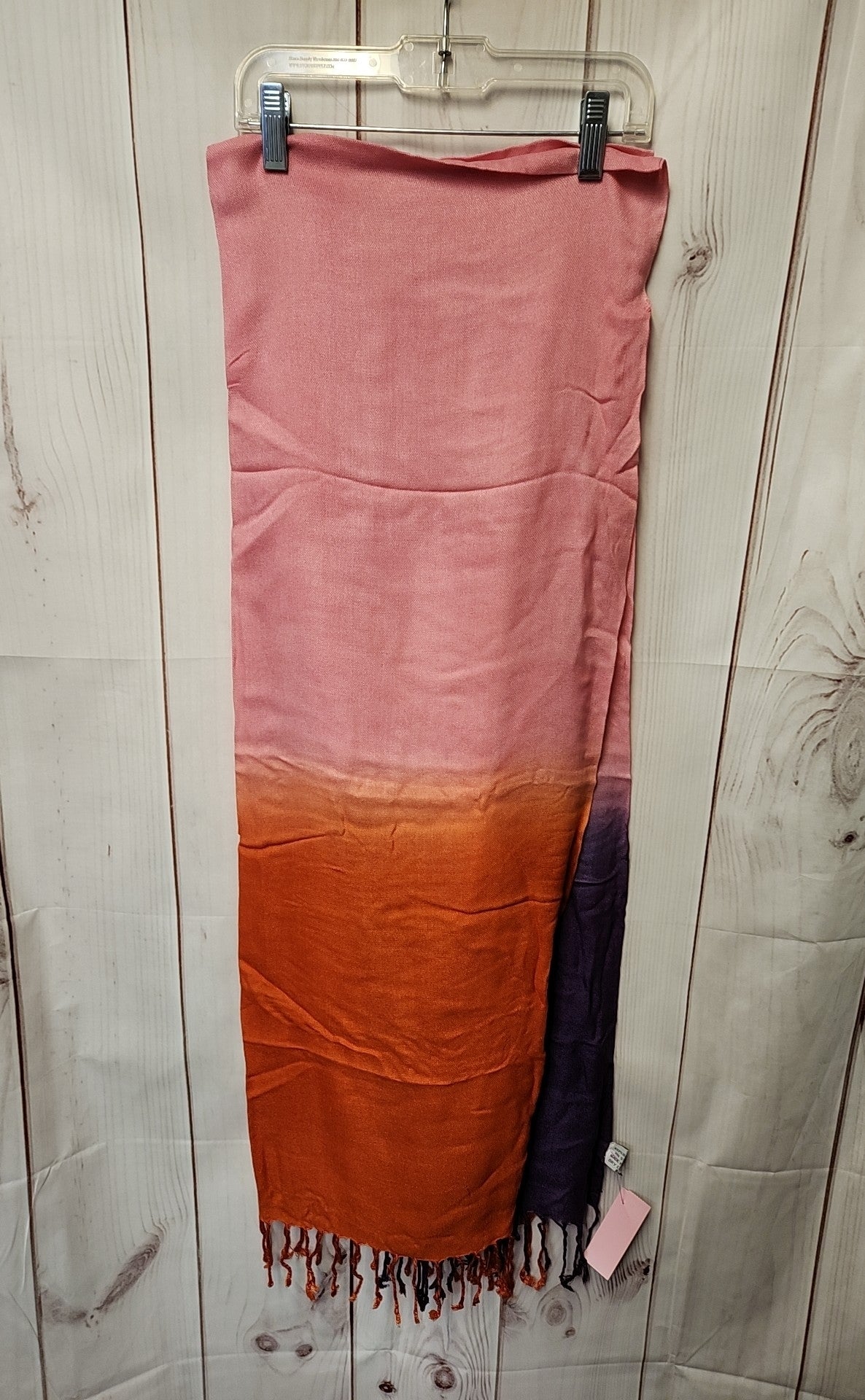 Pink/Purple/Orange Bamboo Dress Scarf