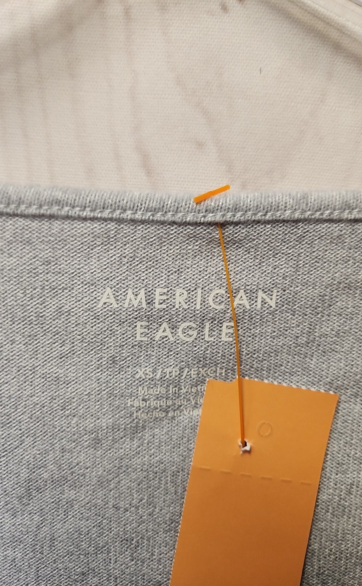 NWT American Eagle Women's Size XS Gray Bodysuit