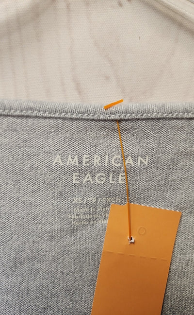 NWT American Eagle Women's Size XS Gray Bodysuit