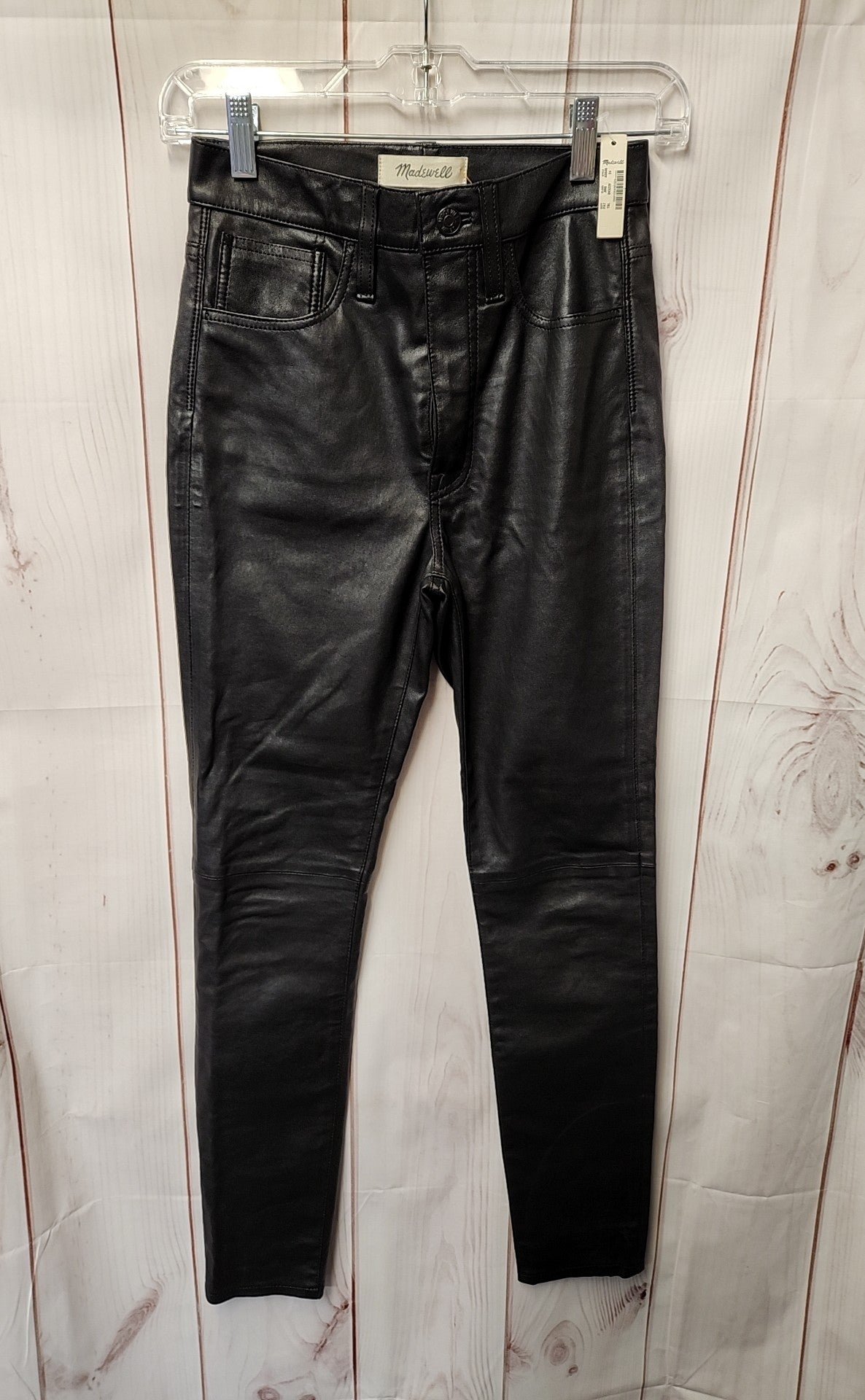 NWT Madewell Women's Size 24 Black Pants