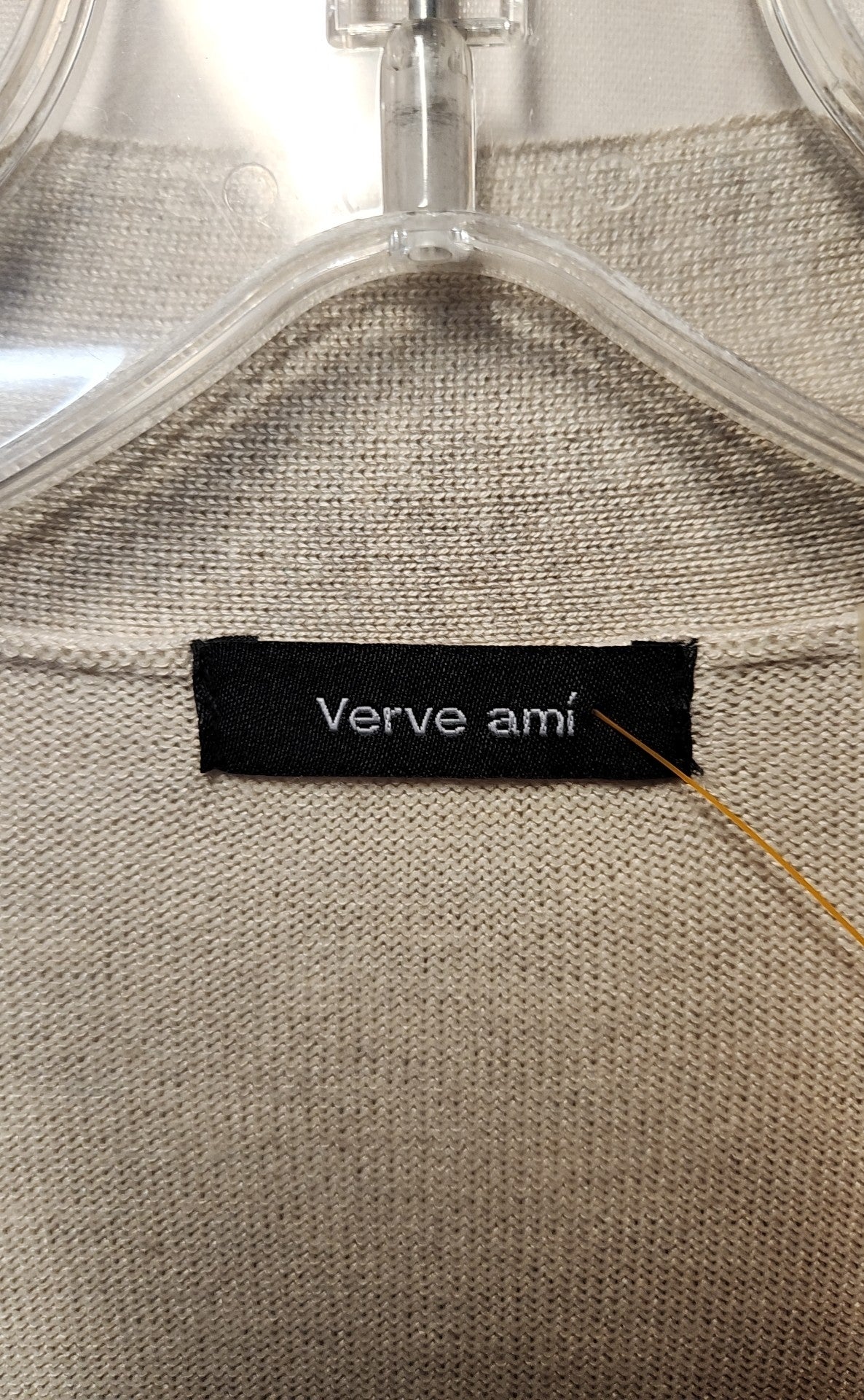 Verve ami Women's Size S Beige Cardigan