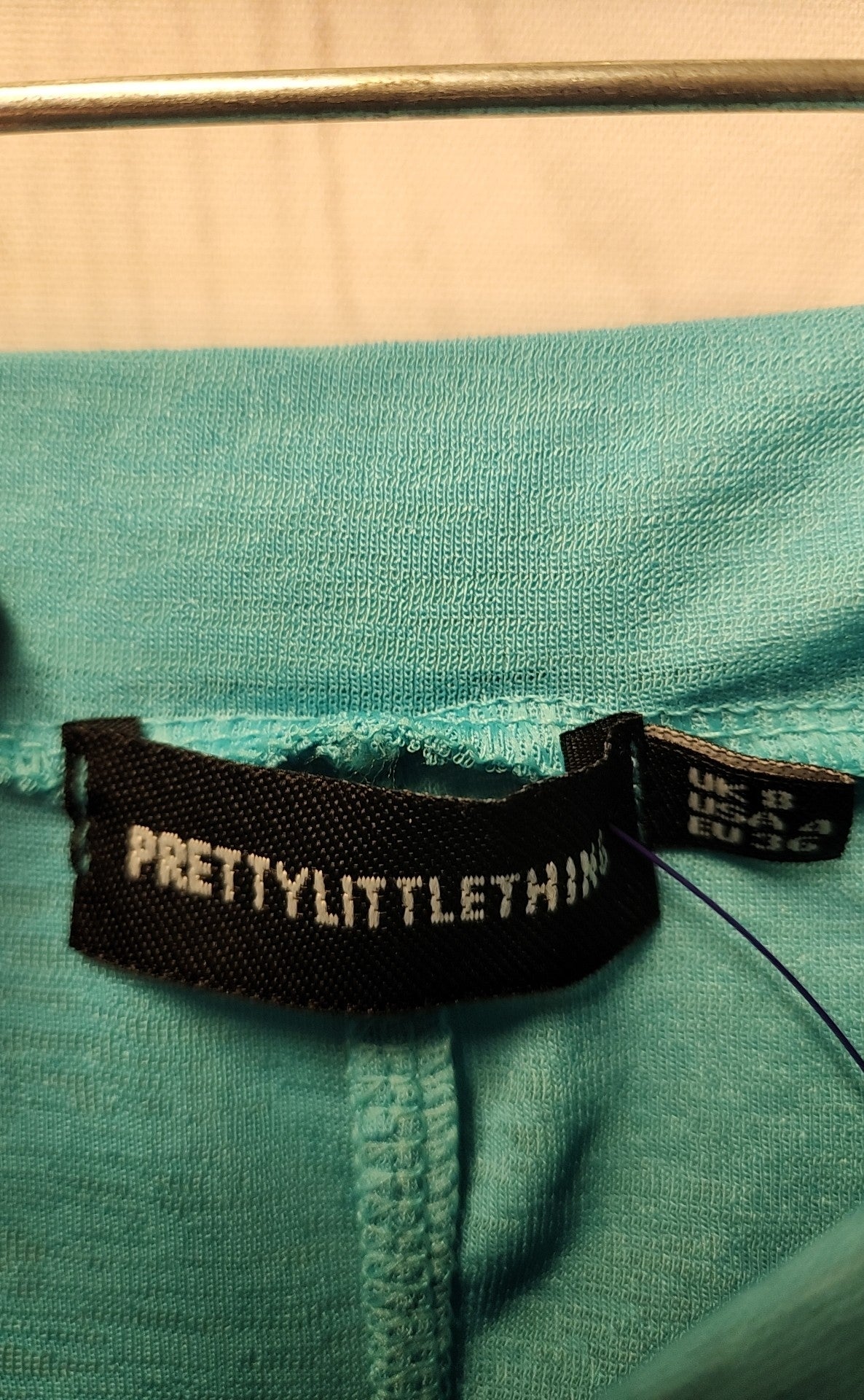 Pretty Little Thing Women's Size 4 Light Blue Pants