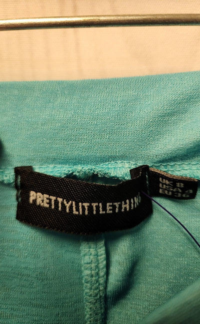 Pretty Little Thing Women's Size 4 Light Blue Pants