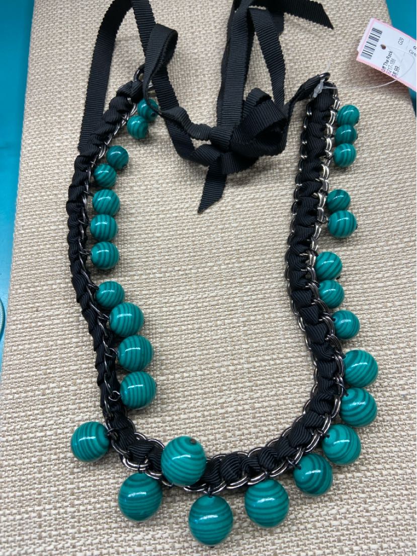 Green Beaded Necklace
