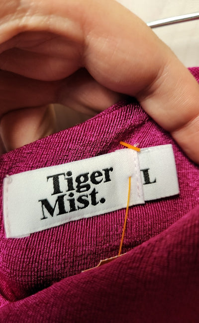Tiger Mist Women's Size L Pink Dress