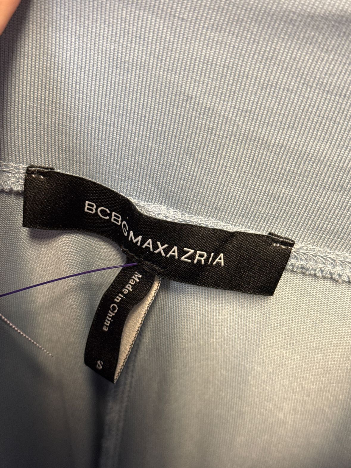 BCBG Maxazria Women's Size S Light Blue Pants