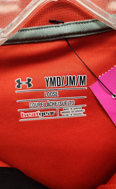 Under Armour Boy's Size 10/12 Red Shirt