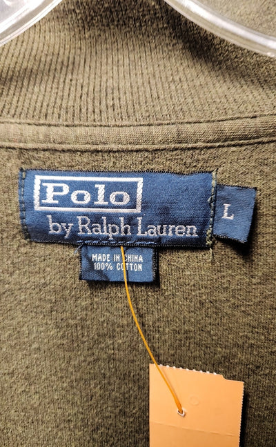 Polo by Ralph Lauren Men's Size L Green Sweater