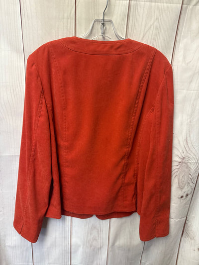JM Collection Women's Size 16 Petite Red Jacket