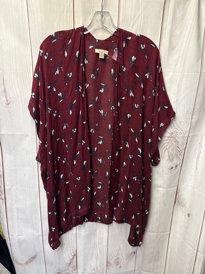 Loft Women's Size XS/S Red Cardigan
