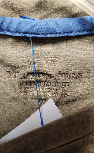 Vineyard Vines Boy's Size 12/14 Gray Shirt