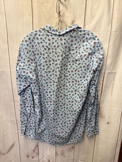 Etro Men's Size L Blue Shirt