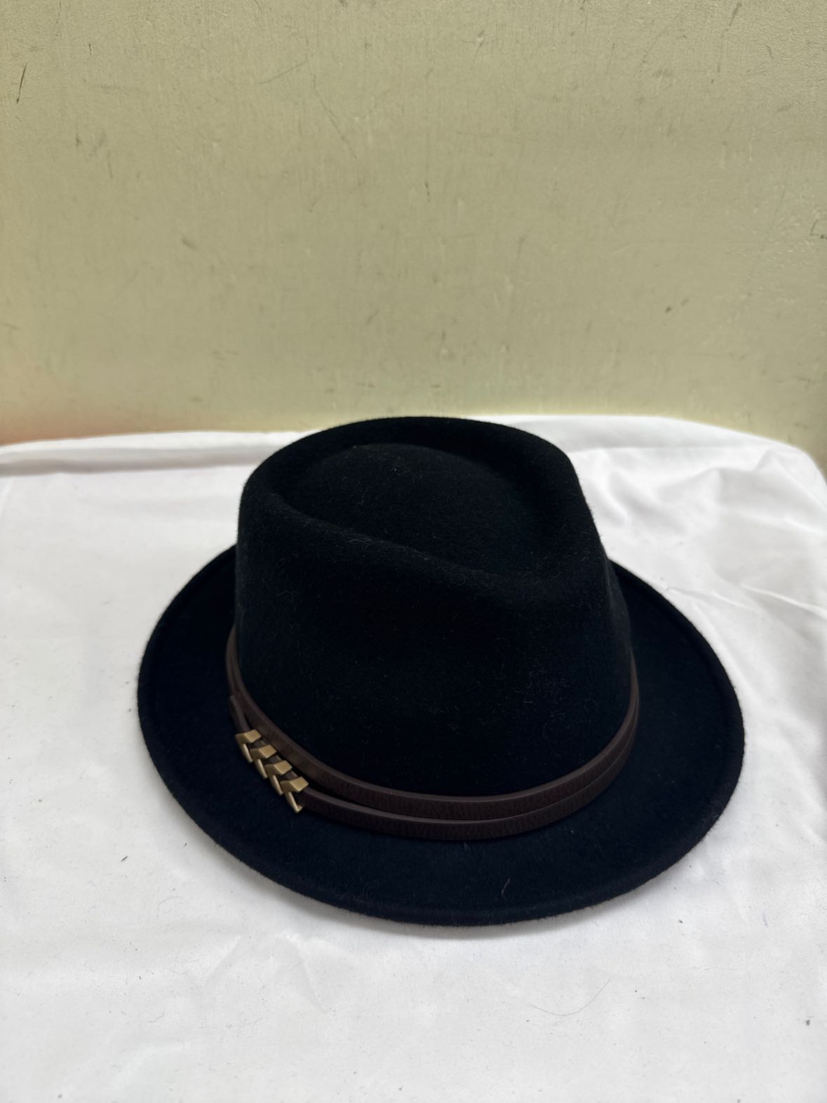 Nine West Black Wool Hat