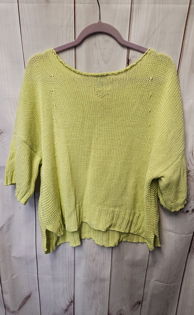 Oska Women's Size 8/10 Yellow Sweater