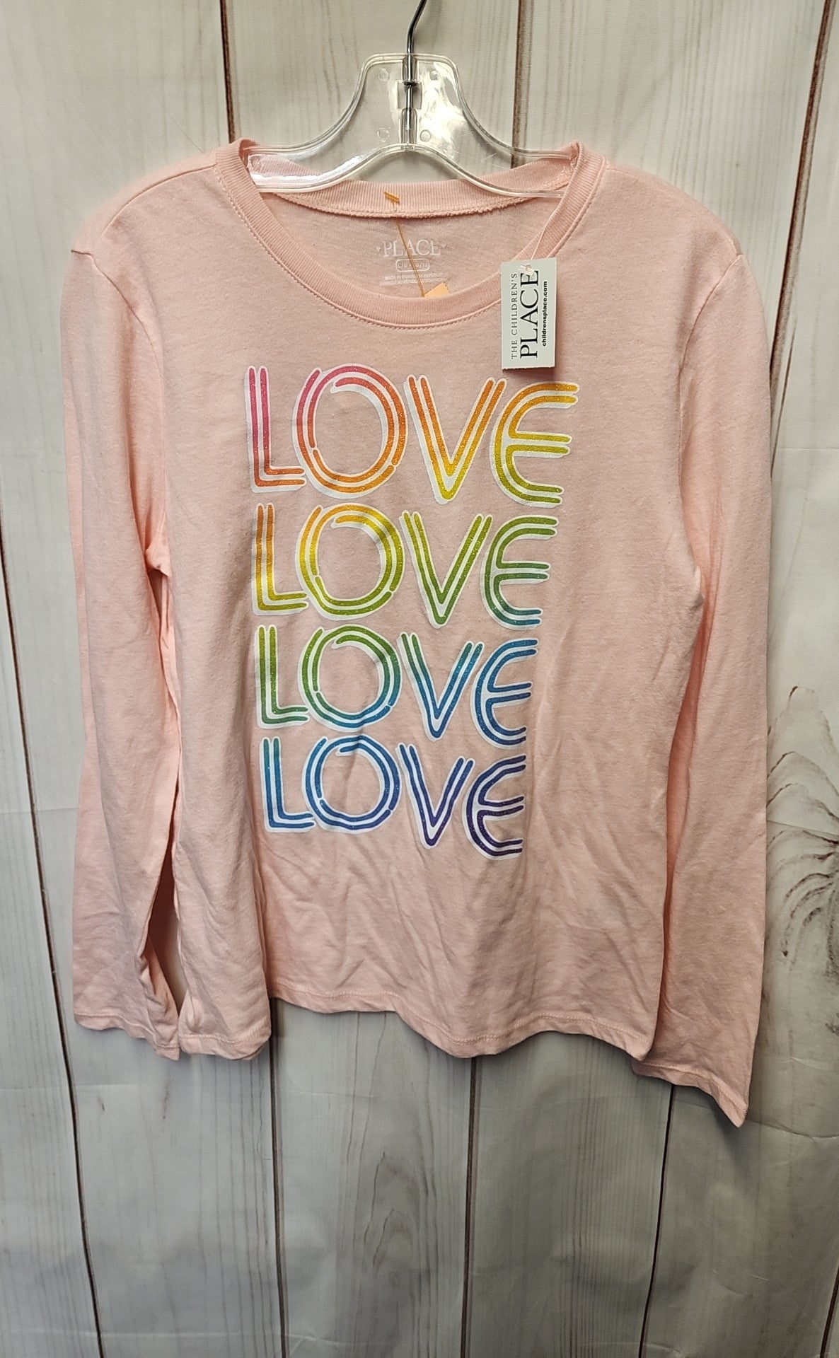 NWT Place Girl's Size 10/12 Pink Shirt