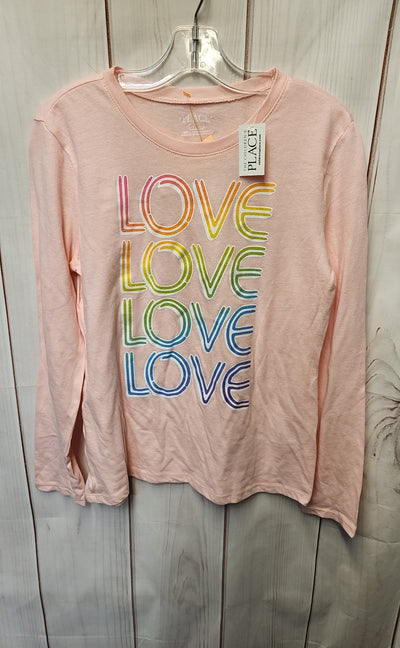 NWT Place Girl's Size 10/12 Pink Shirt