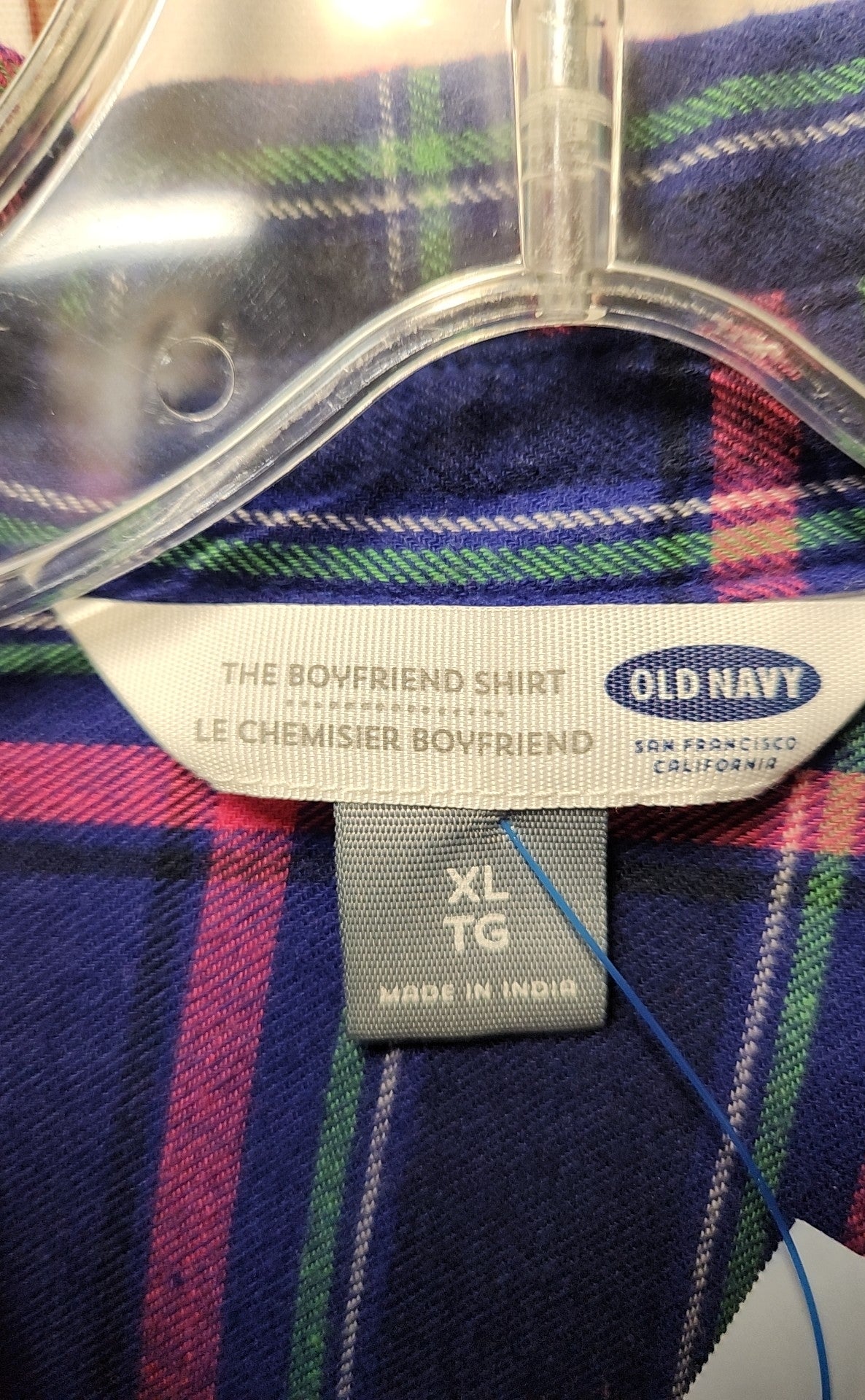 Old Navy Women's Size XL Purple Long Sleeve Top