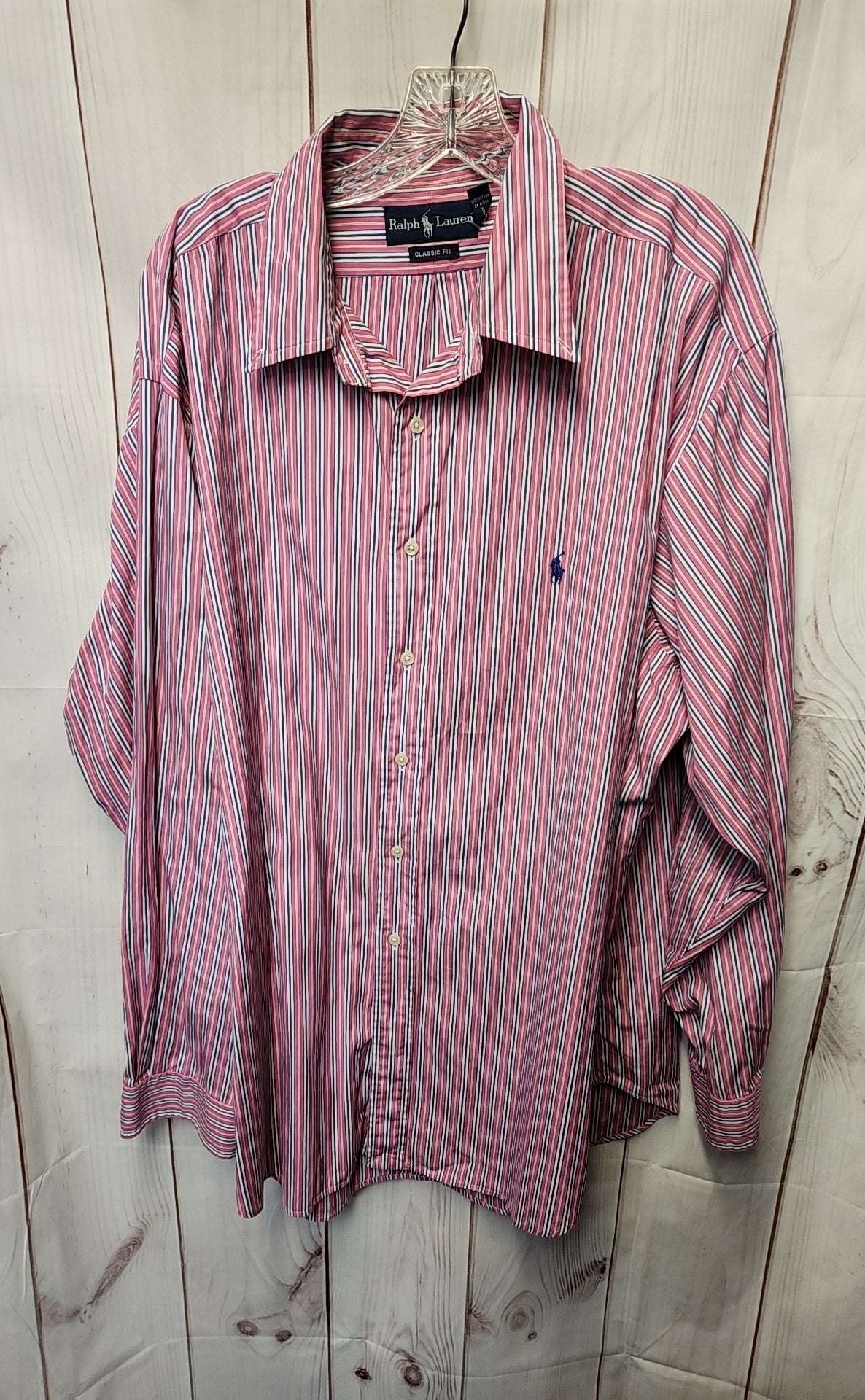 Ralph Lauren Men's Size XXL Pink Shirt