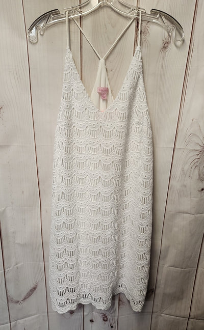 Lilly Pulitzer Women's Size L White Dress