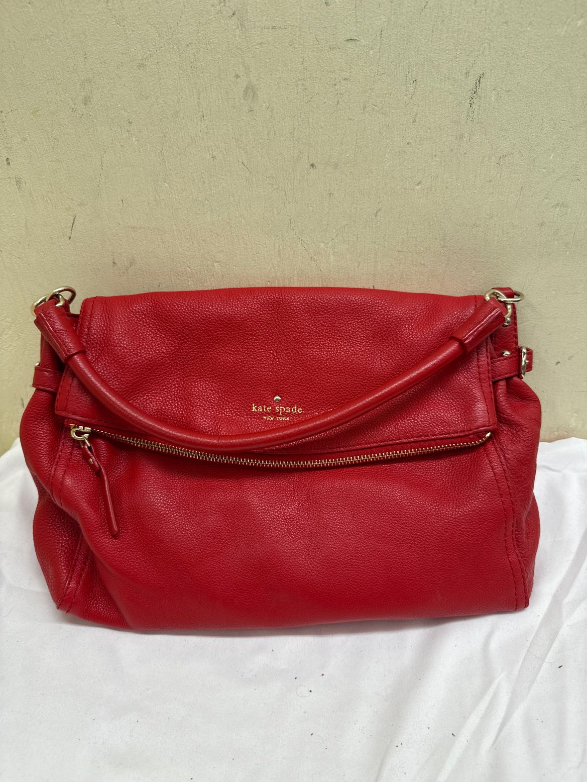Kate Spade Red Leather Purse Bag