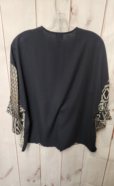 Travelers by Chico's Women's Size 2 = US L Black Cardigan