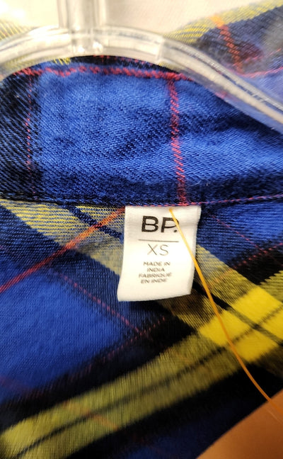 BP Women's Size XS Black & yellow Long Sleeve Top