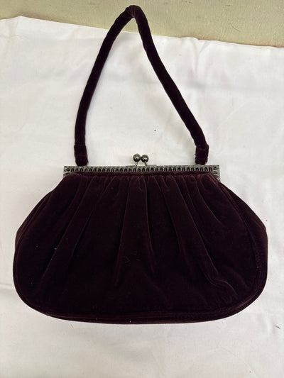 Talbots Purple Purse Bag
