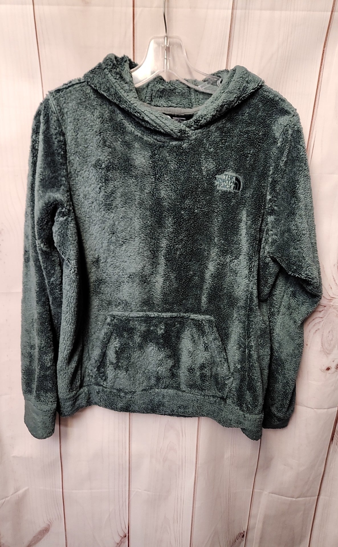 North Face Women's Size S Green Sweatshirt