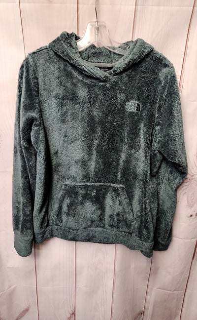 North Face Women's Size S Green Sweatshirt