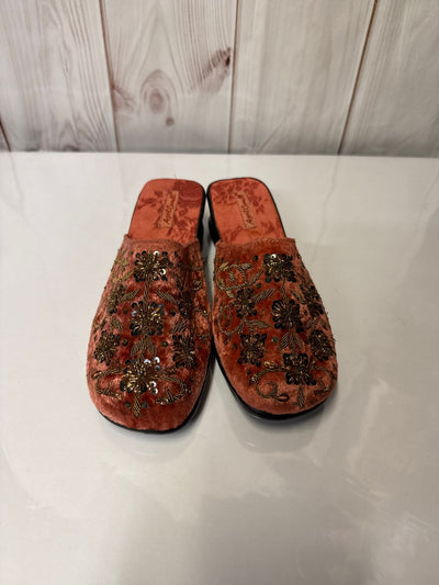 VTG April Cornell Women's Size 39 = 8-1/2 Pink Clogs