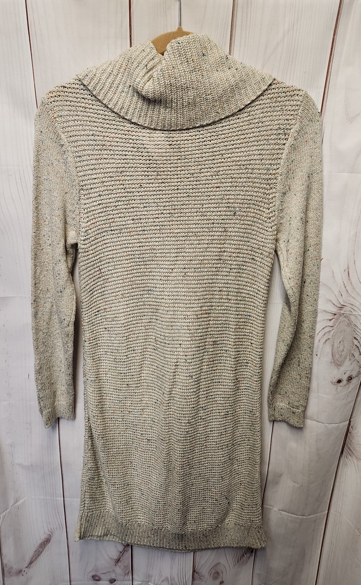 Loft Women's Size S Petite Beige Knit Dress