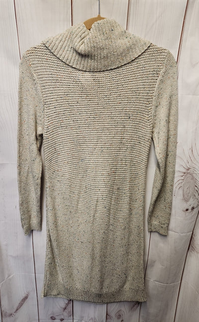 Loft Women's Size S Petite Beige Knit Dress