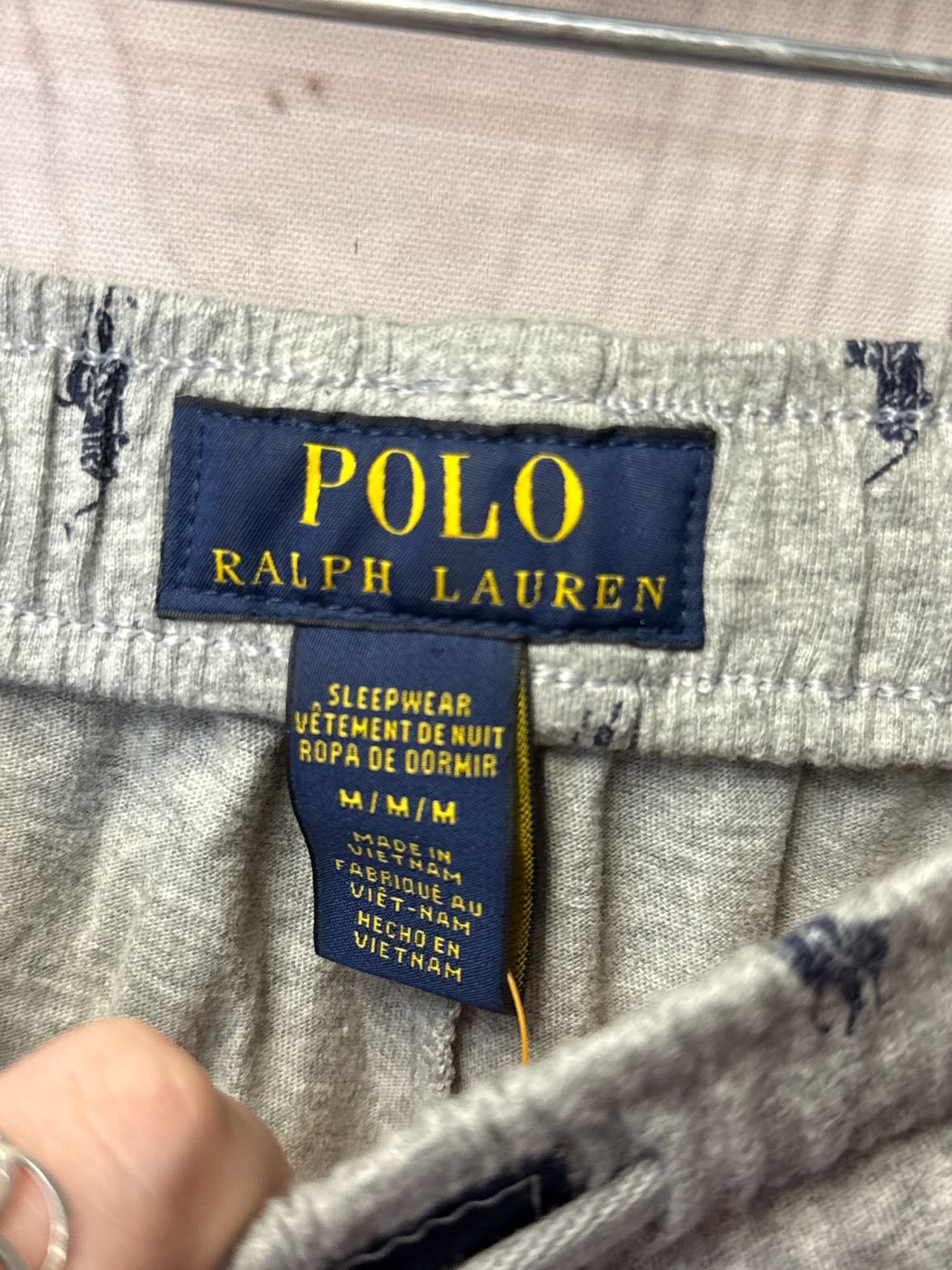Polo by Ralph Lauren Men's Size M Gray Sweatpants