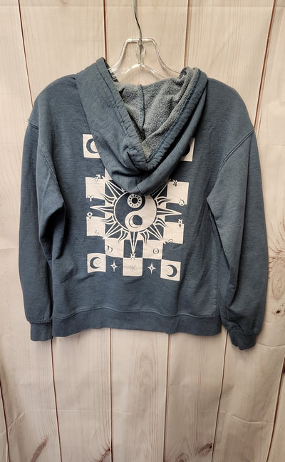 Rebellious One Women's Size XS Blue Sweatshirt