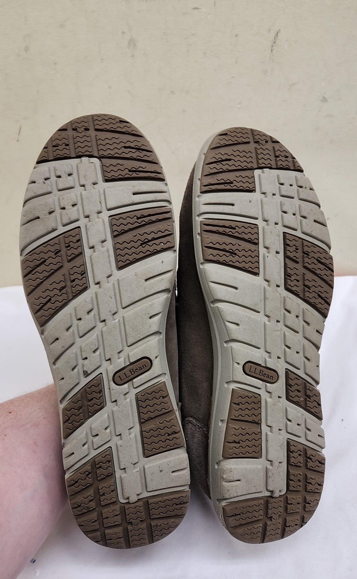 LL Bean Men's Size 11-1/2 Gray Boots Shoes