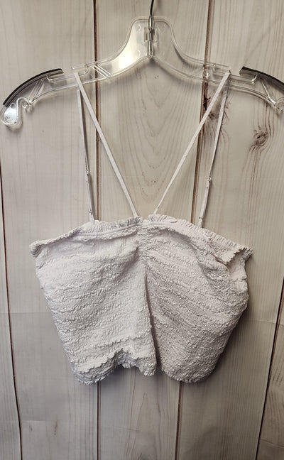 Madewell Women's Size L White Sleeveless Top