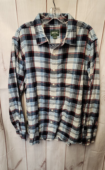 American Eagle Men's Size XL Blue Shirt