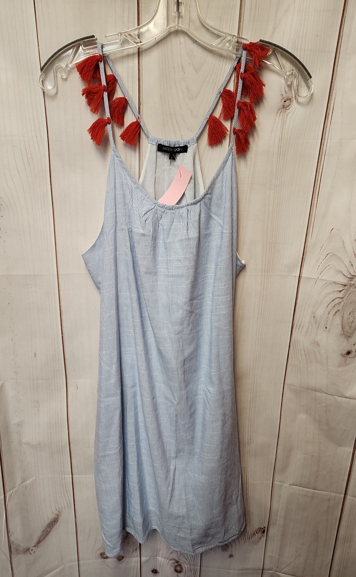 Papermoon Women's Size L Blue Dress