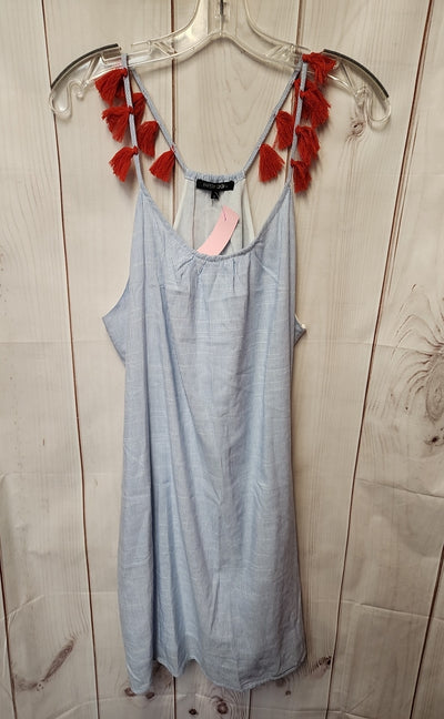 Papermoon Women's Size L Blue Dress