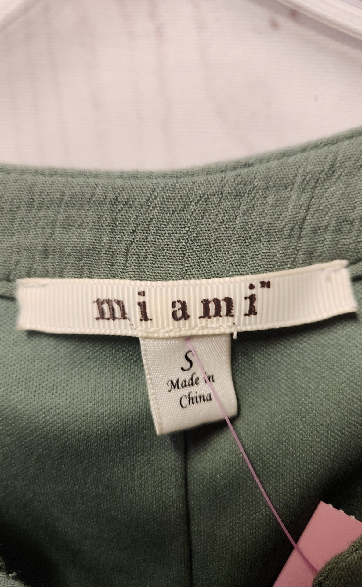 Mi Ami Women's Size S Green Dress
