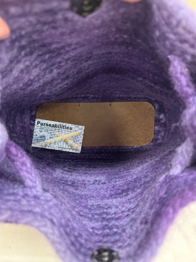 NWT Purseabilities Purple Purse Bag
