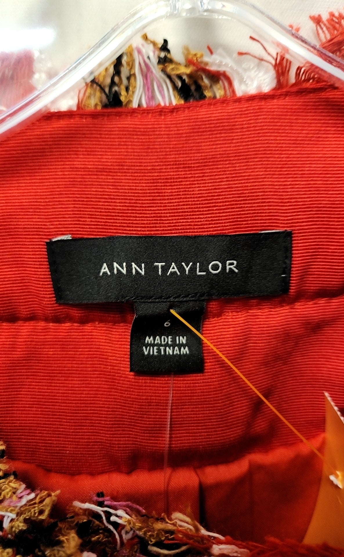 NWT Ann Taylor Women's Size 6 Red Blazer