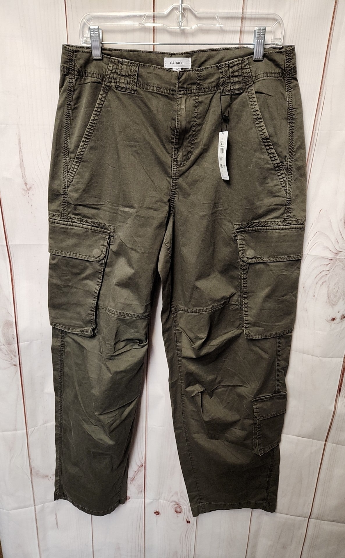 NWT Garage Women's Size 9 Olive Green Pants
