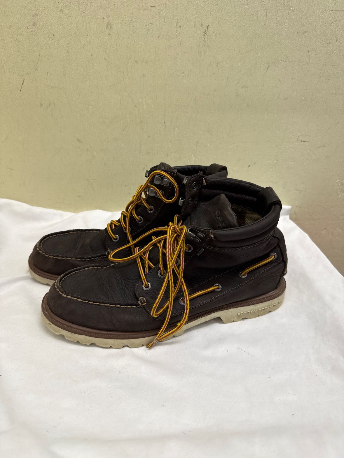 Sperry Men's Size 10 Brown Boots Shoes