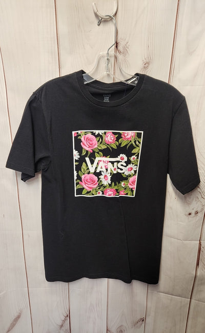 Vans Women's Size XL Black Short Sleeve Top