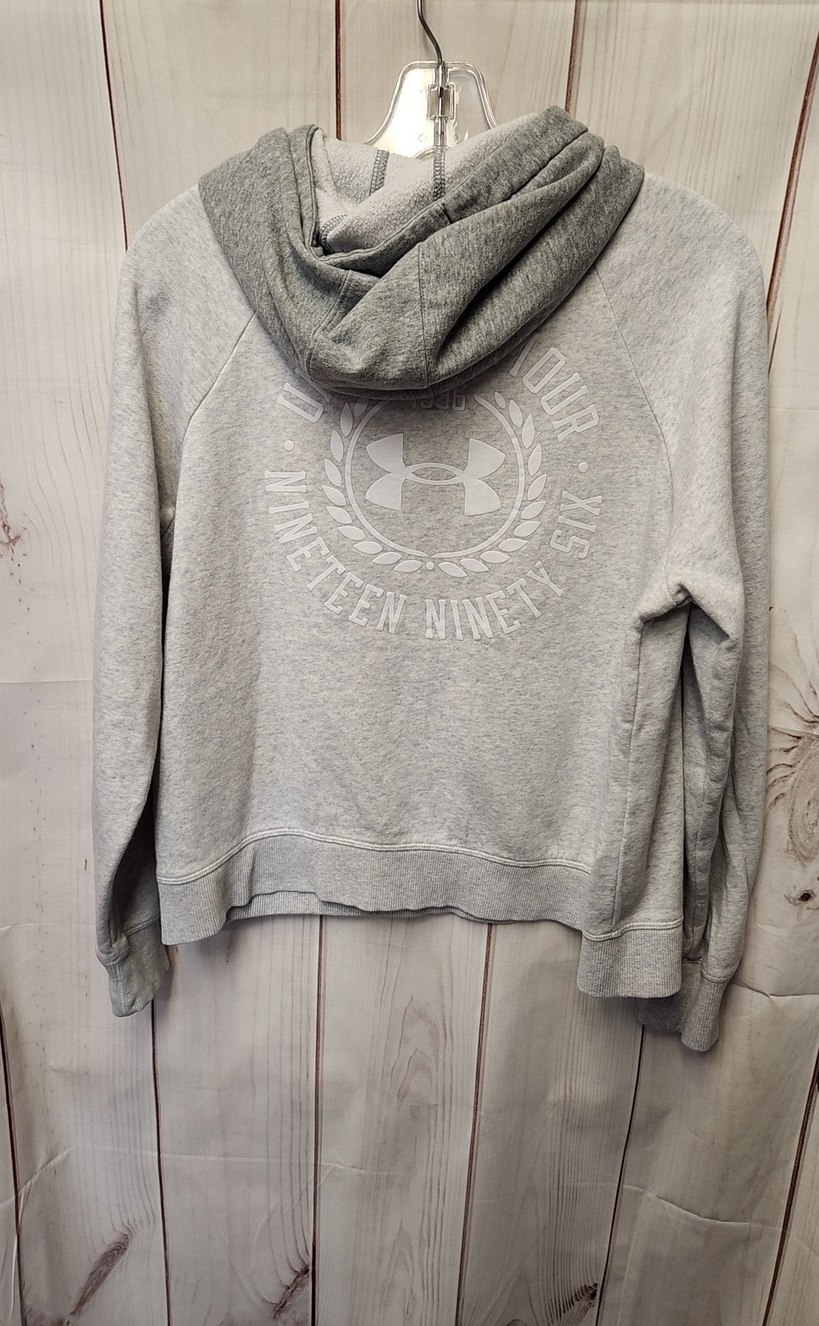 Under Armour Women's Size M Gray Hooded Sweatshirt
