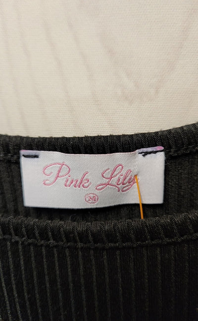Pink Lily Women's Size M Black Dress